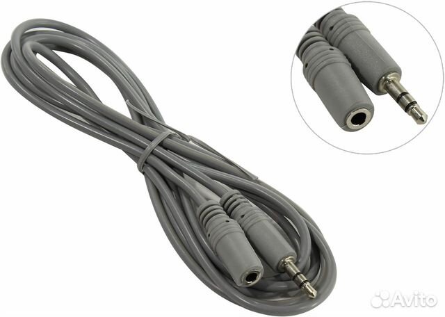 Кабель Smartbuy 3.5 Jack (M) - 3.5 Jack (F), стере