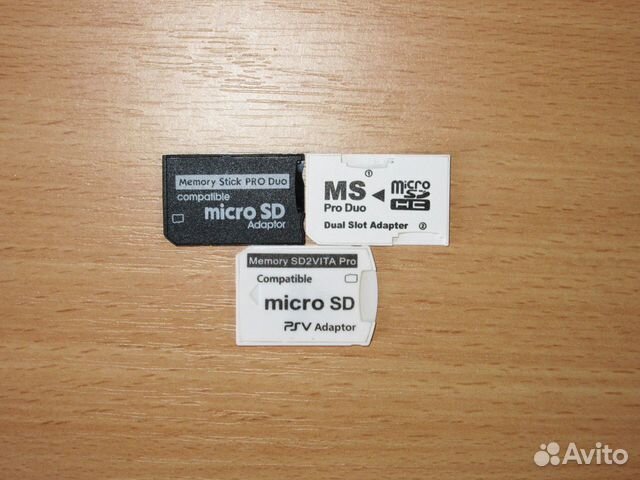 Адаптеры карт памяти Sony