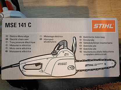 Электрическая мотопила stihl MSE 141 C