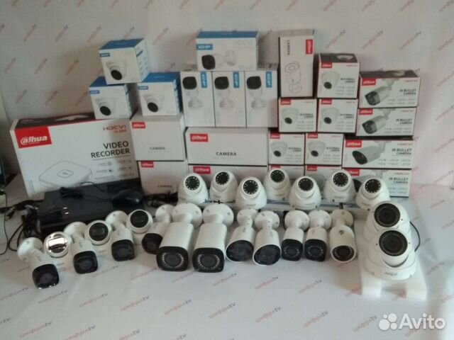 Комплект видеонаблюдения Dahua 23 Камеры улица