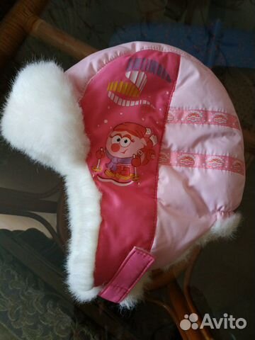 Шапка теплая для девочки