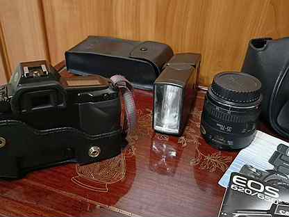 Плёночный фотоаппарат Canon eos650