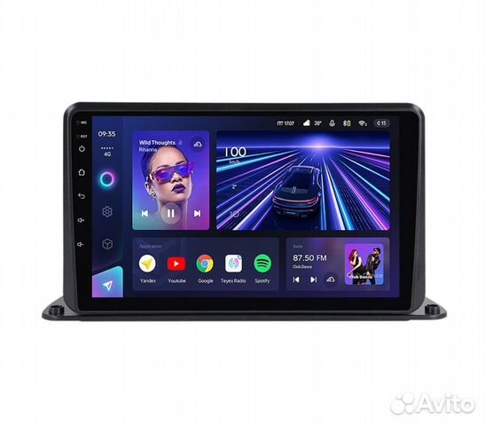 Магнитола Андроид на торпеду универсальная 9 и 10