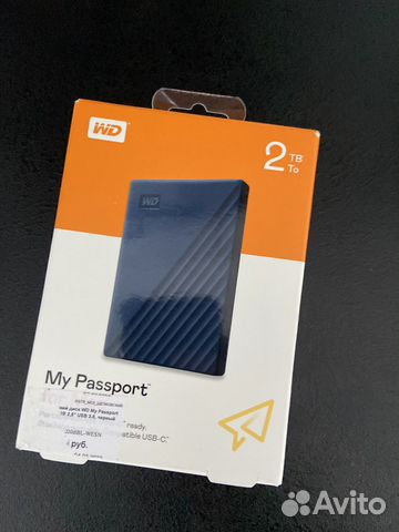 Внешний жесткий диск WD My Passport Mac 2.tb (USA)