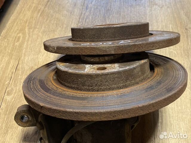 Peugeot 206 передние тормозные диски