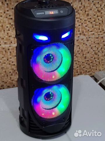 Блютуз колонка караоке