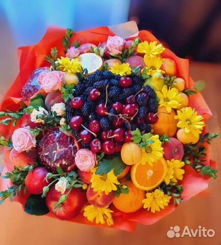 Съедобные букеты, подарок женщине