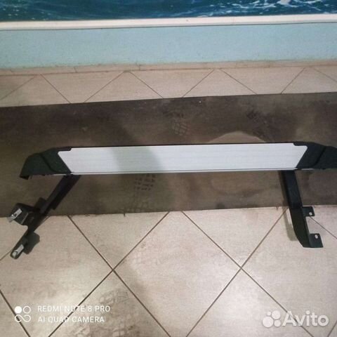 Пороги алюминиевые для Chevrolet LADA niva