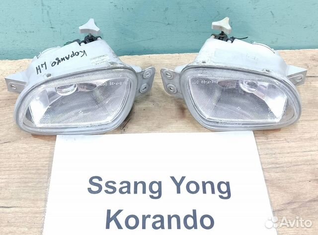 Фара противотуманная SsangYong Korando, 2004г