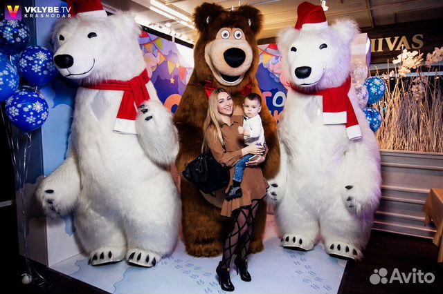 Крутое поздравление медведя с Днём Рождения Юбилей