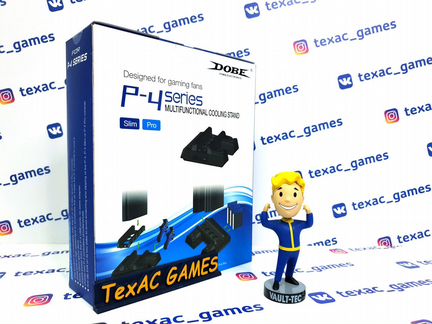 Вертикальная подставка для PS4 с зарядкой