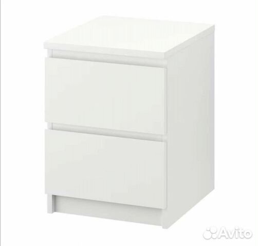 Комод ikea мальм 2 ящика