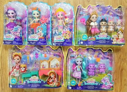 Enchantimals Карета Дракон Медведи Кролики