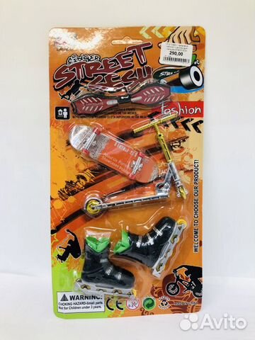 O12 Скейт + трюковой самокат + ролики для пальцев