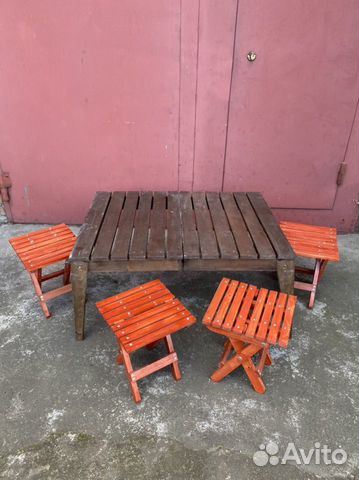 Походный набор стол и стулья
