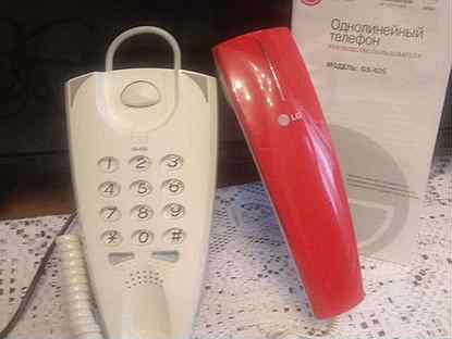 Настенный однолинейный телефон,2001 года