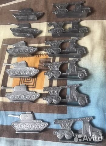 Пластиковые фигурки СССР и солдатики