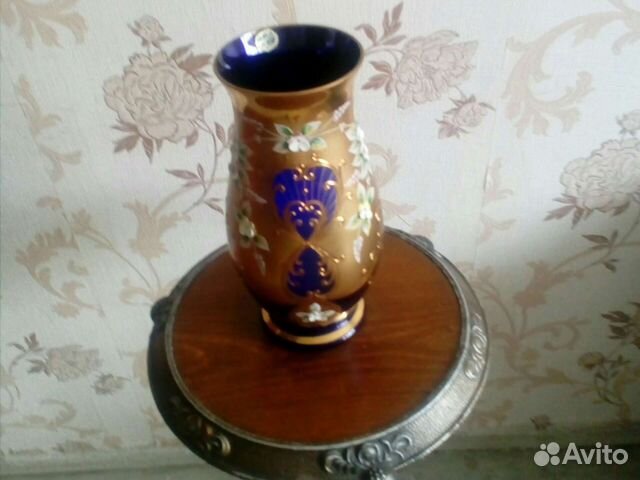 Ваза,Богемия,лепка