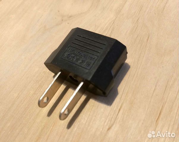 Вилка переходник USA - Euro