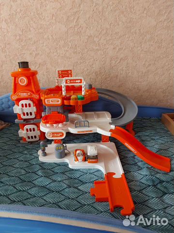 Детская парковка для машинок/ трек