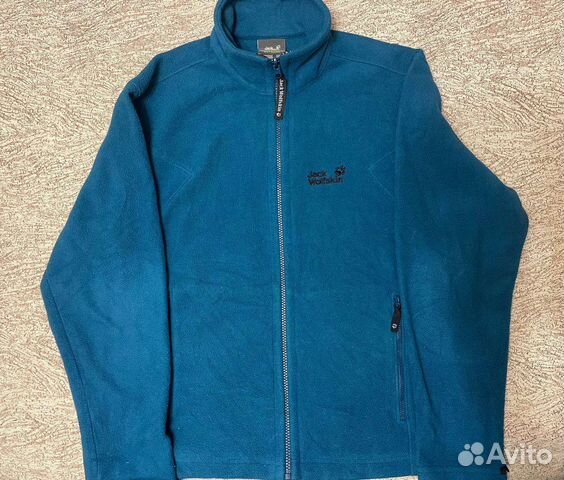 Флисовая кофта jack wolfskin (мужская)