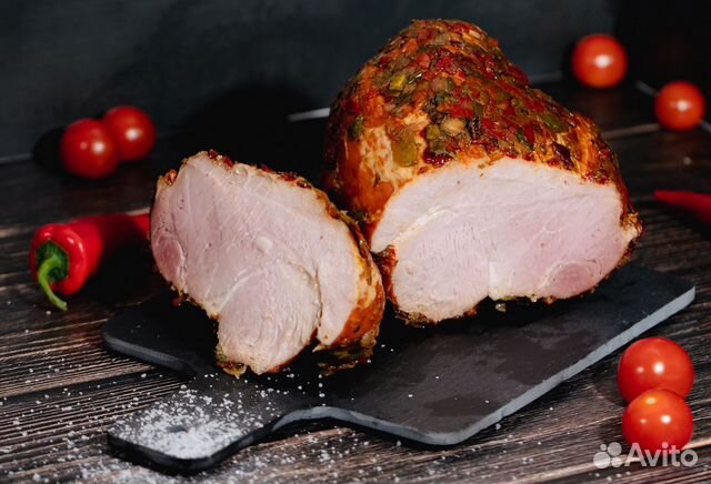 Мясной орех варено-копченый со специями