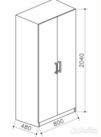 Шкаф распашной новый в наличии