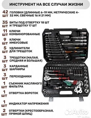Набор инструментов 121 предмет Оптом и розницу