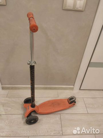 Самокат детский трехколесный maxi micro