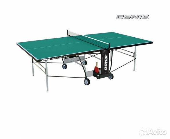 Всепогодный теннисный стол donic outdoor roller 800
