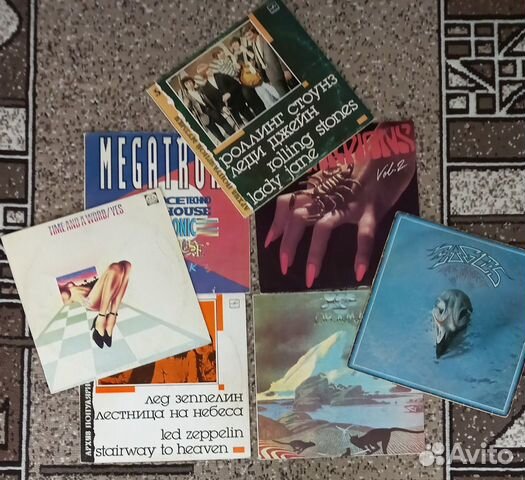 LP Rolling Stones Yes Scorpions Led Zeppelin