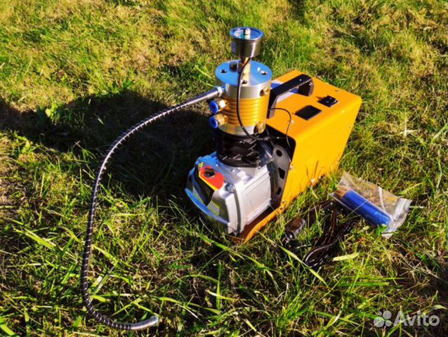 Компрессор вд баллонов для дайвинга акваланга Maer