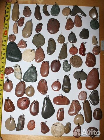 Камни декоративные для амулетов, поделок