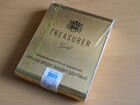 Пачка от сигарет Treasurer Трежерер Британия