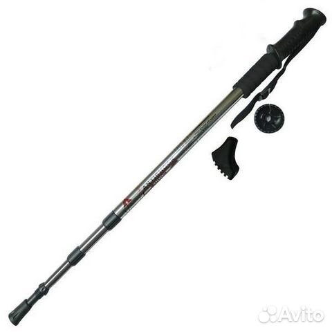 Палки для скандинавской ходьбы H10015-3 цв серебро