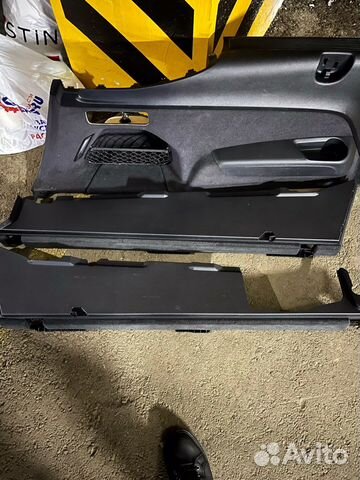 Обшивка багажника ауди Q7