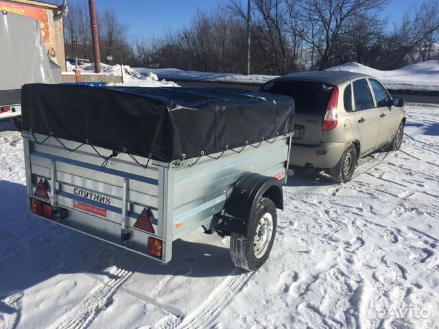 Прицеп Спутник PRO ZN высокий борт