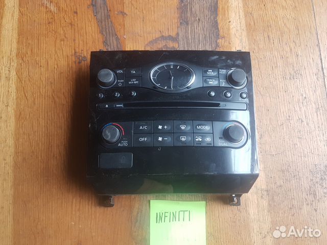 FX30 QX70 блок управления климатом музыкой