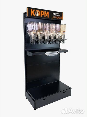 Комплект диспенсеры на торговый стеллаж для весовы