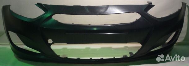 Бампер передний Hyundai Solaris 10-14 дорестайлинг