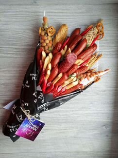 Съедобные букеты для мужчин