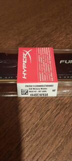 Kingston hx432c16fb3/8 (DDR4/8Gb/3200Mhz)