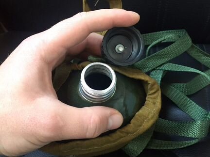 Фляжка армейская (с чехлом ) опт и розница