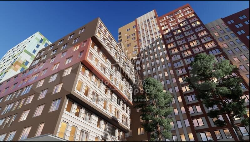 2-к квартира, 73.8 м², 6/19 эт.