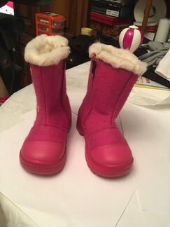 Детские валенки, размер 27, натуральный мех