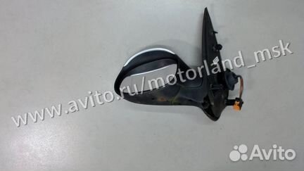 Зеркало боковое левое Peugeot 206, 2003