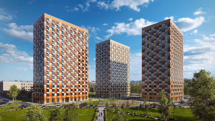 1-к квартира, 33.8 м², 2/19 эт.