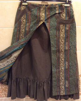 Юбка дизайнерская Гота новая