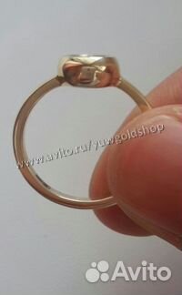 Новое золотое кольцо Chopard 5 гр. с брилл