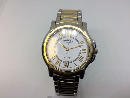 Мужские часы Rotary Elite 10865 Сапфир